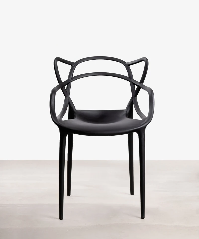 Silla de Polipropileno con Reposabrazos Loop