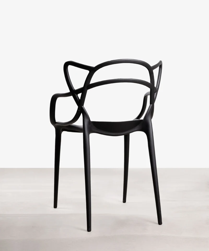 Silla de Polipropileno con Reposabrazos Loop