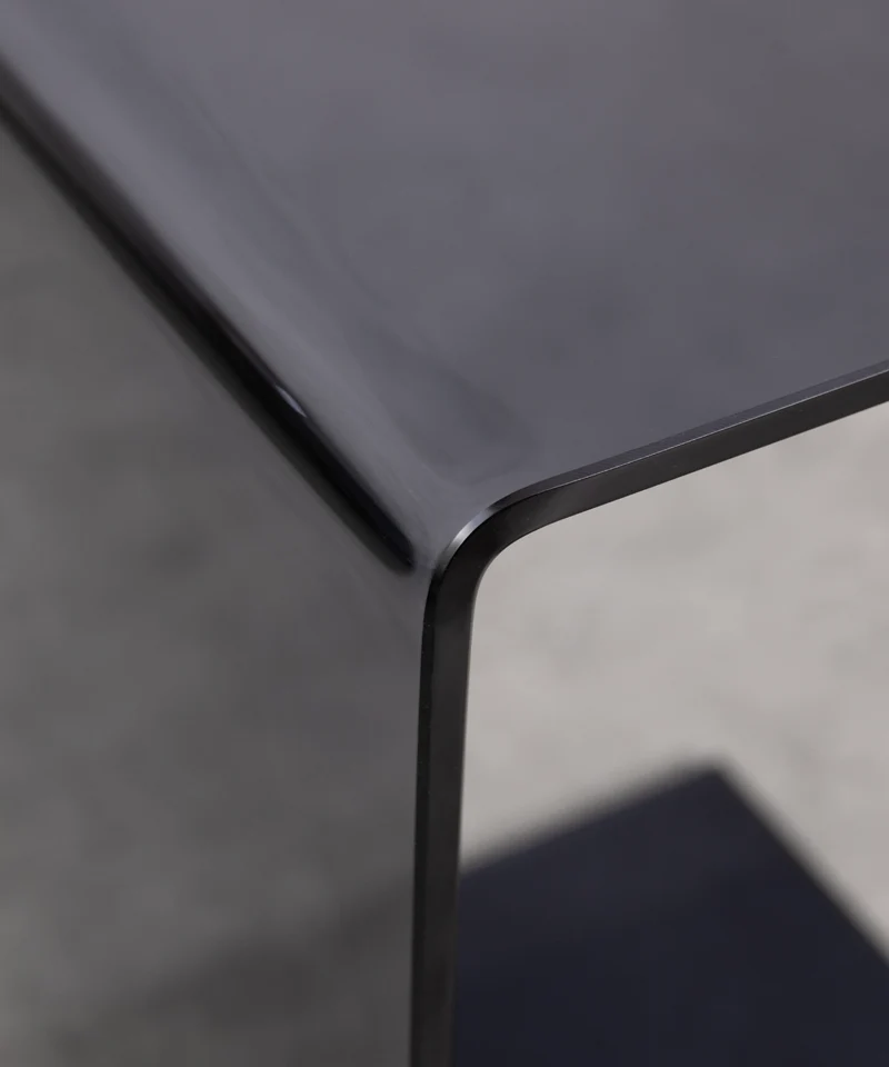 Mesa Auxiliar de Cristal Templado Tossa