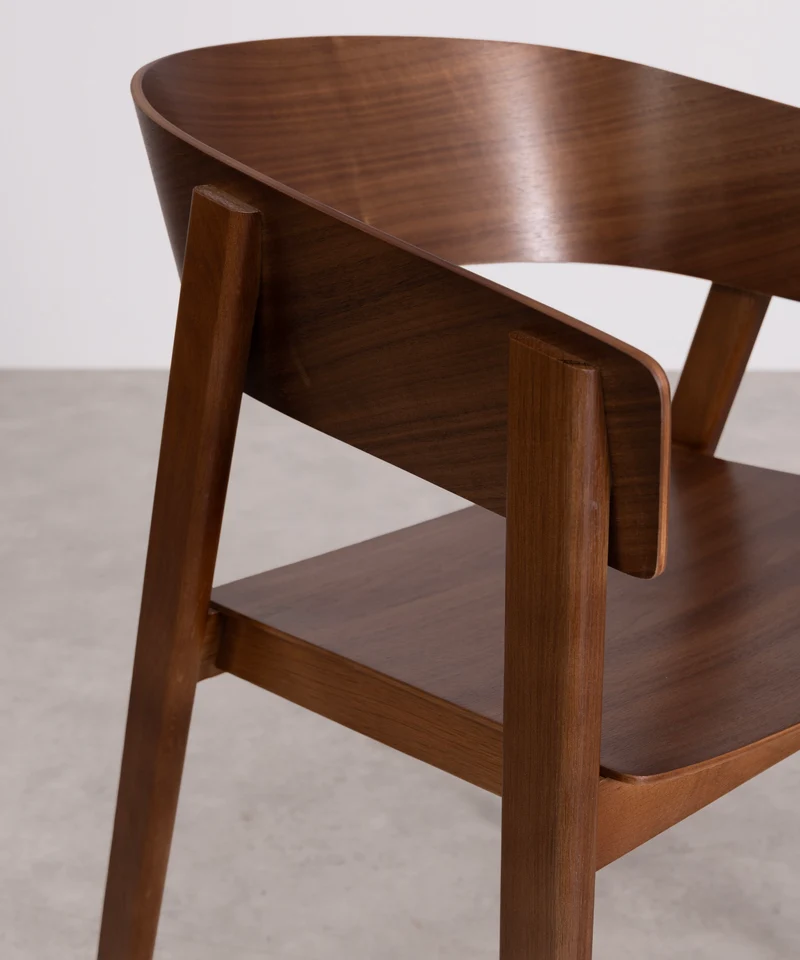 Silla de comedor en Madera con Reposabrazos Isabella