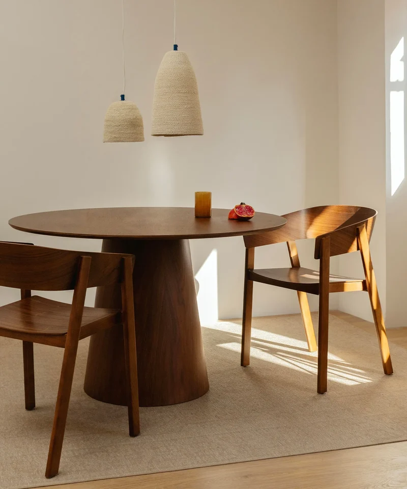 Silla de comedor en Madera con Reposabrazos Isabella