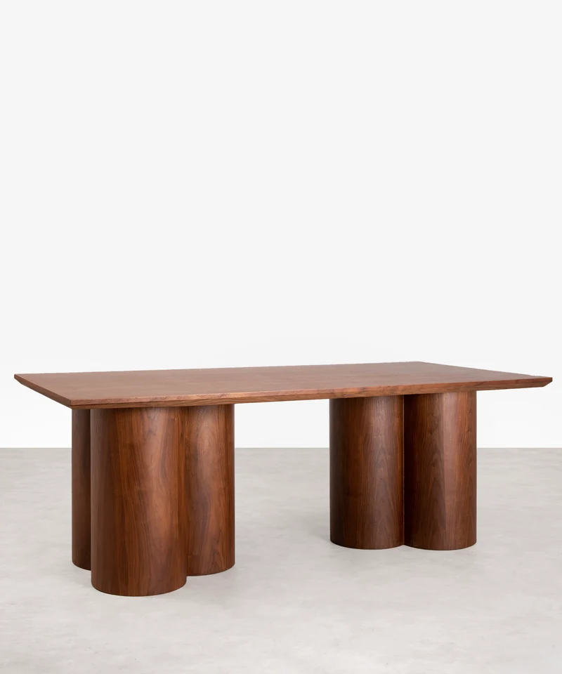 Mesa de Comedor Rectangular en Madera Agatha (210x100 cm)