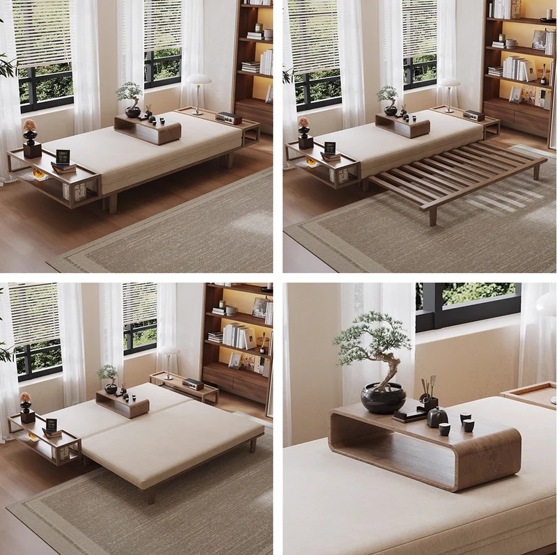 Canapé-lit Zen Transform avec table Chabudai