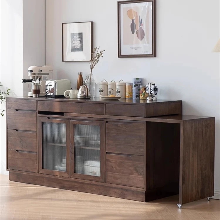 Buffet polyvalent avec plateau rotatif