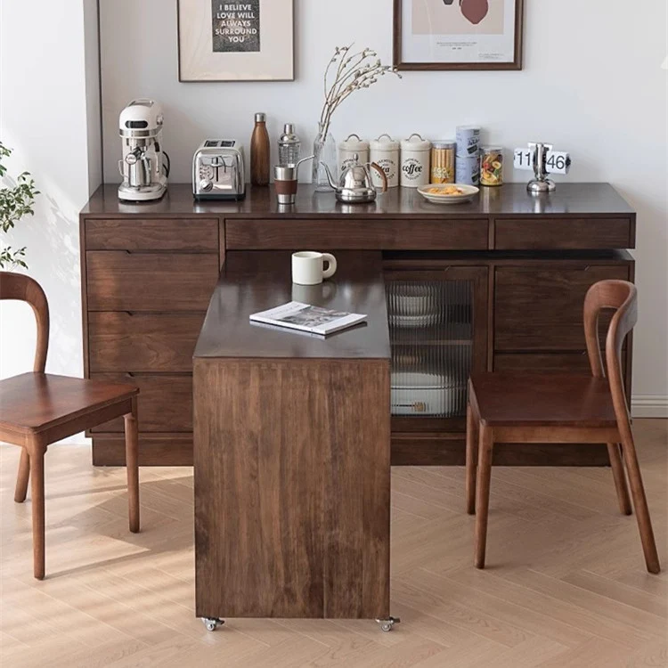 Buffet polyvalent avec plateau rotatif