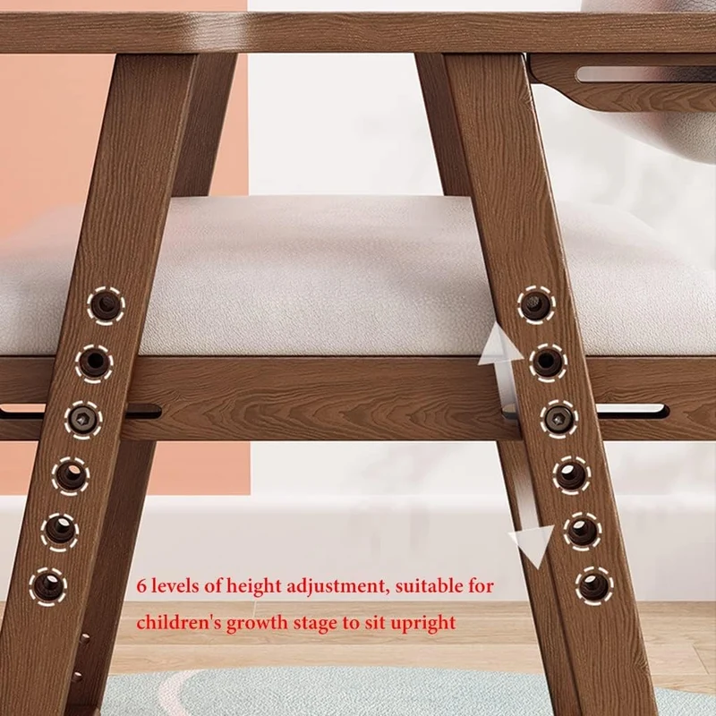 Chaise haute réglable pour les tout-petits et les adolescents