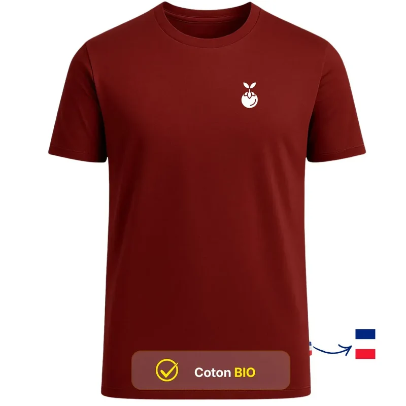 T-shirt Homme Bordeaux | EVEIL