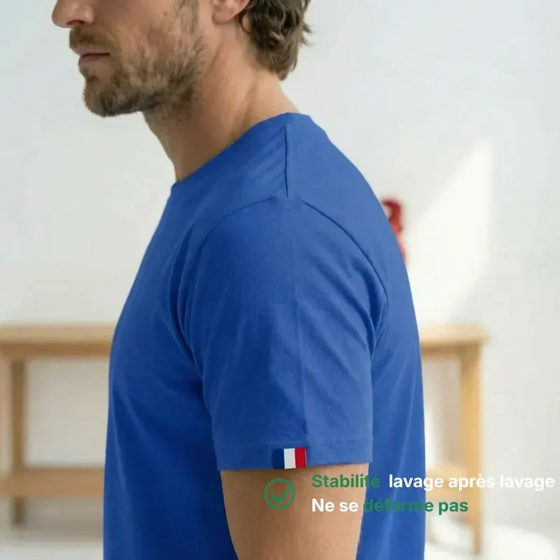 T-shirt Homme bleu roi | La cocarde