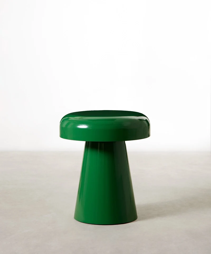 Mesa Auxiliar de Metal Mush (40x46 cm)