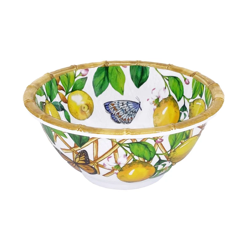 Petit bol en mélamine citron - Ø 15 cm