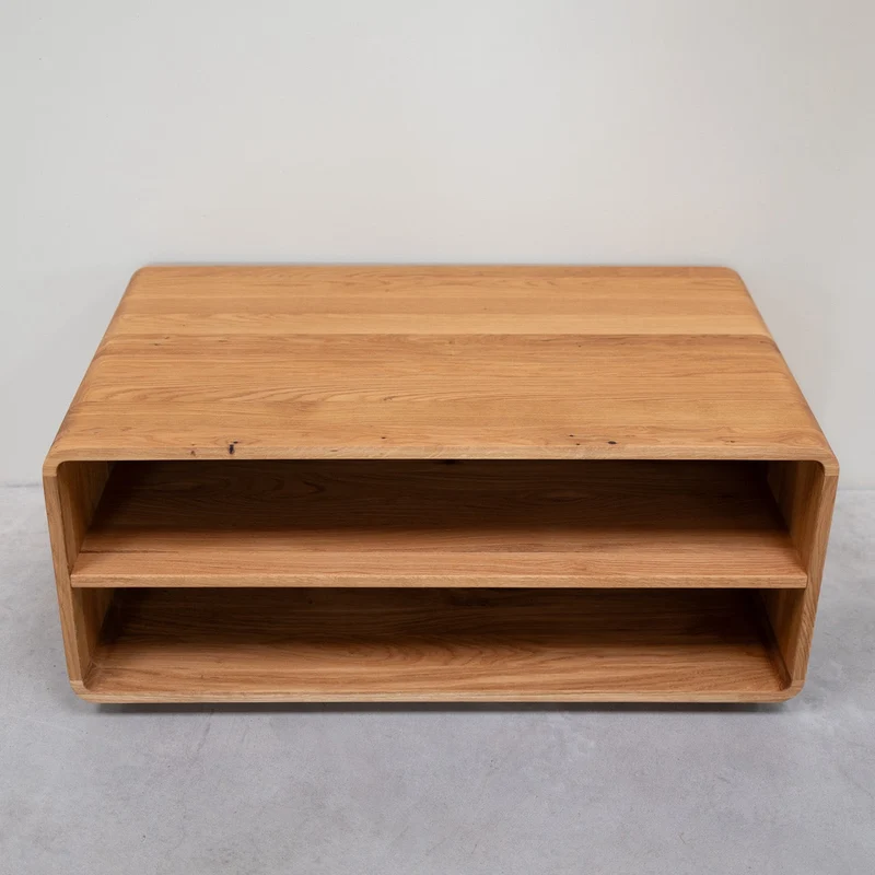 Table basse en bois massif de chêne Genève - NordicStory
