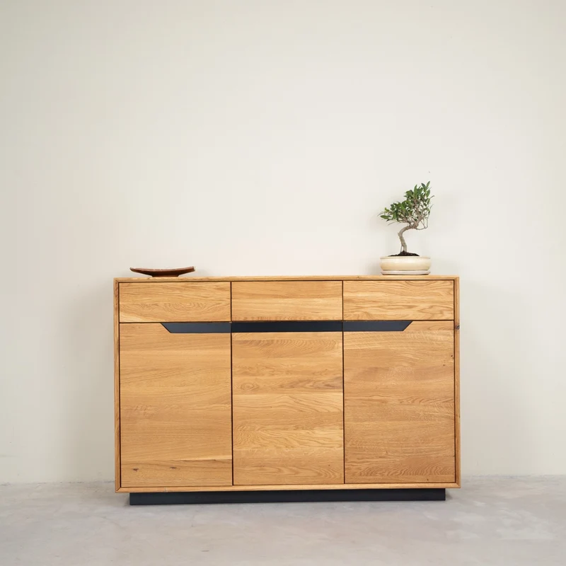 Buffet en bois massif de chêne Bremen 2 - NordicStory
