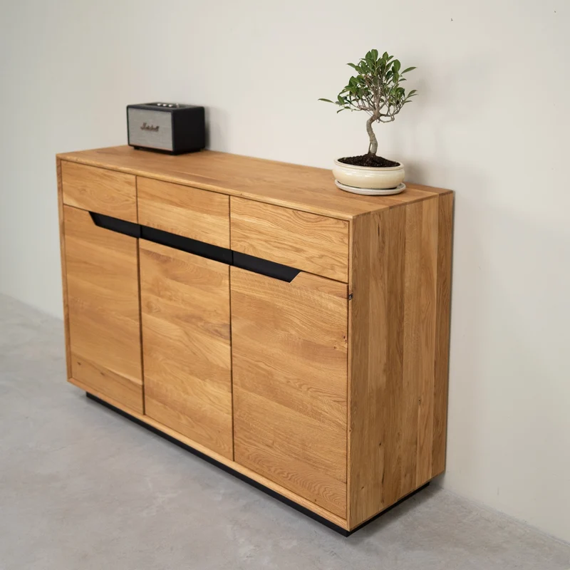 Buffet en bois massif de chêne Bremen 2 - NordicStory