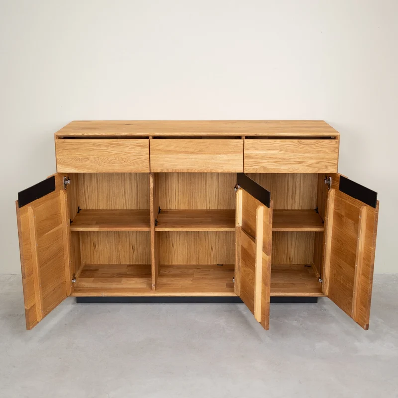 Buffet en bois massif de chêne Bremen 2 - NordicStory