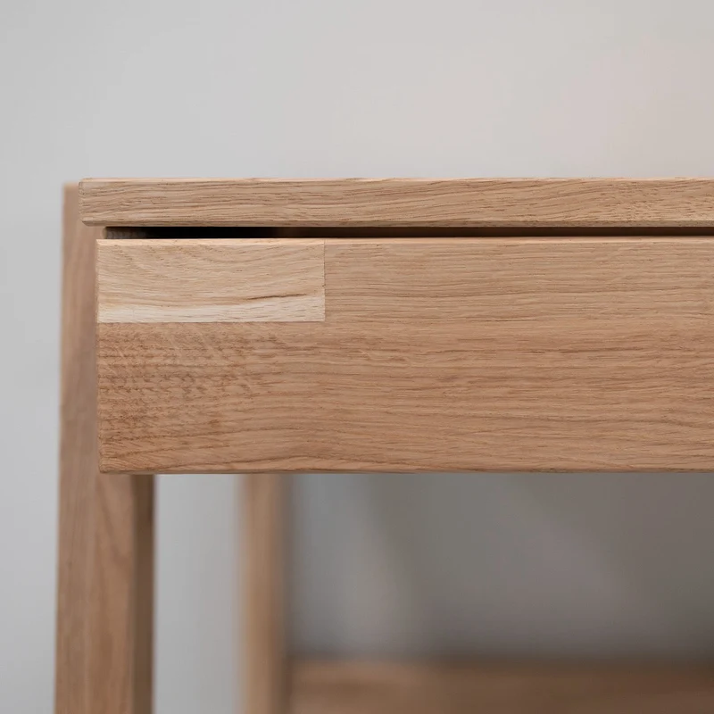 Bureau en bois massif de chêne Eric - NordicStory