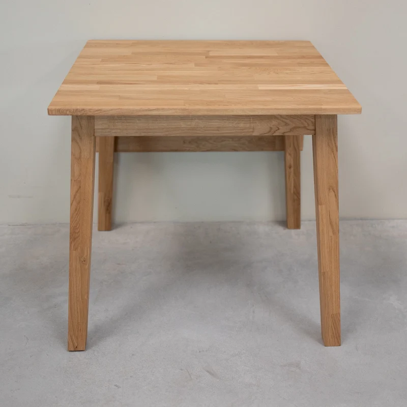 Table à manger extensible en bois massif de chêne Tomas - NordicStory