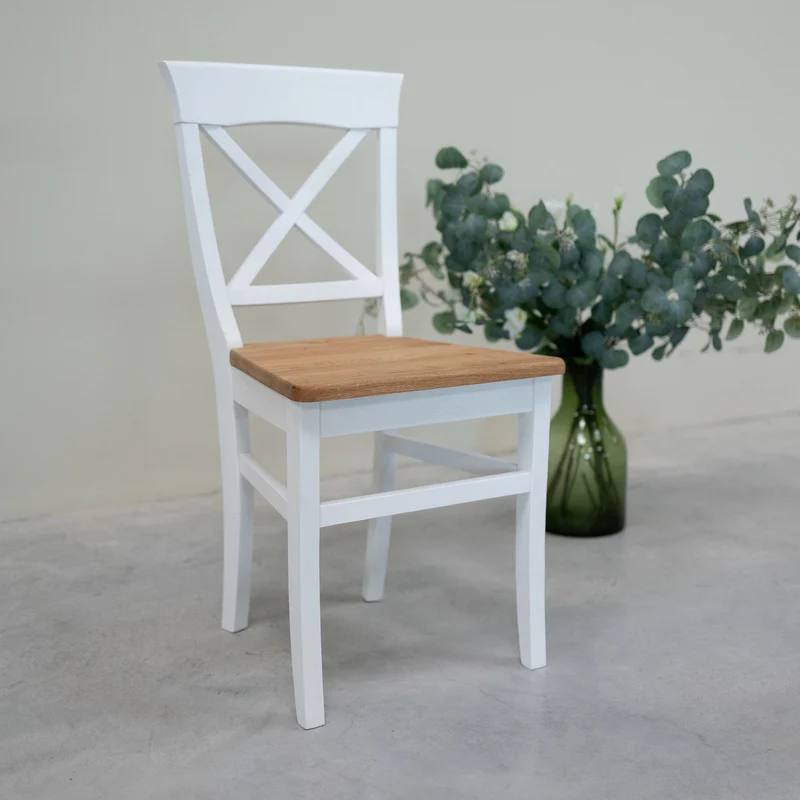 Chaise en bois massif Lausanne - Lot de 2 ou 4 - NordicStory