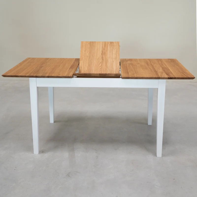 Table à manger extensible en bois massif Lausanne - NordicStory
