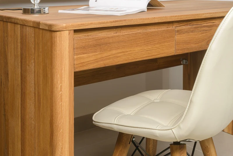 Bureau en bois massif de chêne Elsa - NordicStory