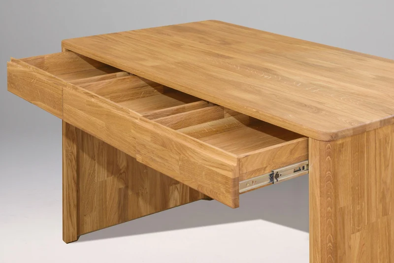 Bureau en bois massif de chêne Elsa - NordicStory