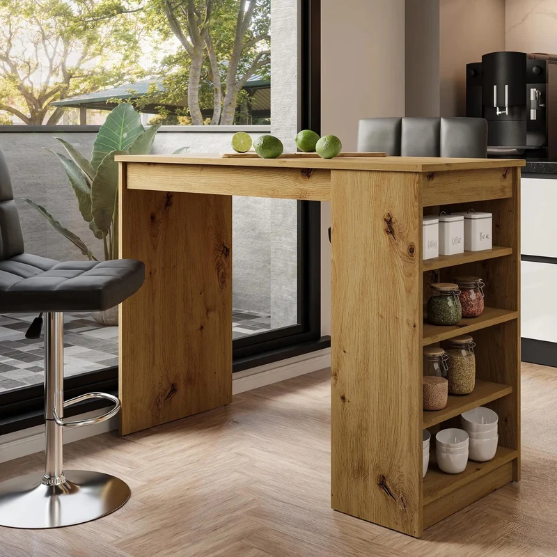 Table de bar MOBILIER 1 Comfivo Cedrus (Chêne Artisan)
