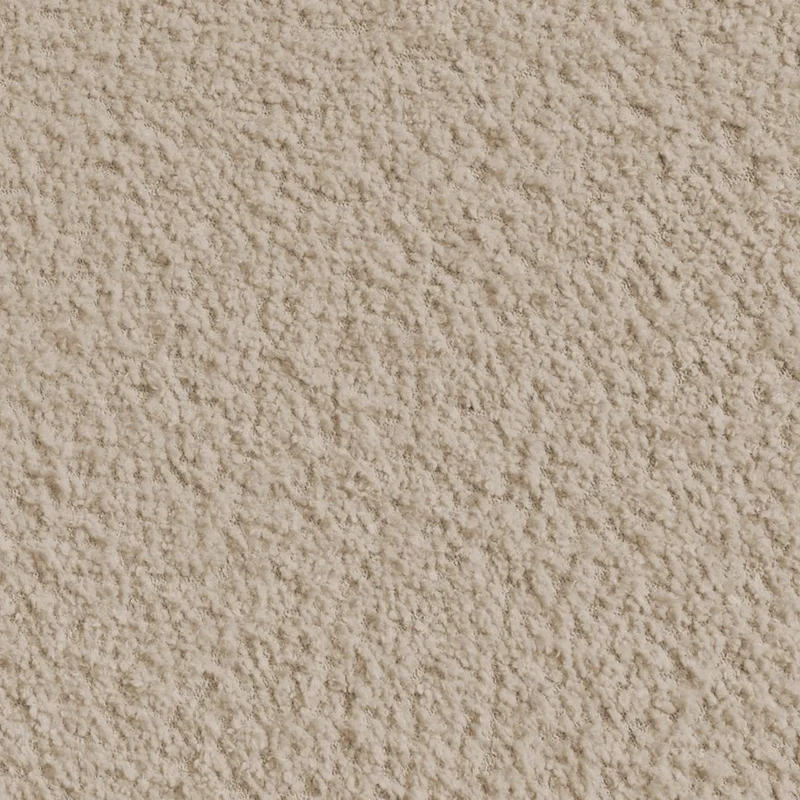 Canapé d'angle convertible BOBOCHIC Augustin ouverture express en tissu bouclette beige