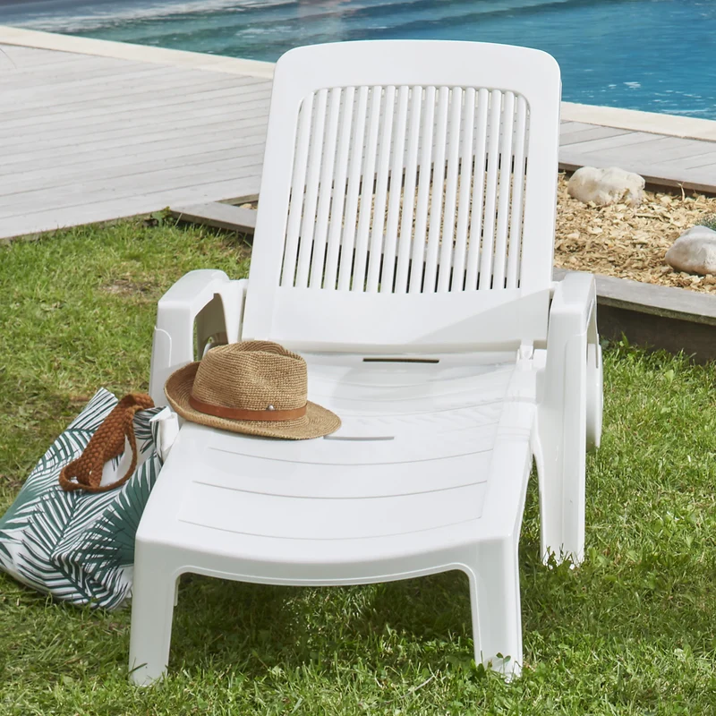 Lot de 2 bains de soleil Fidji