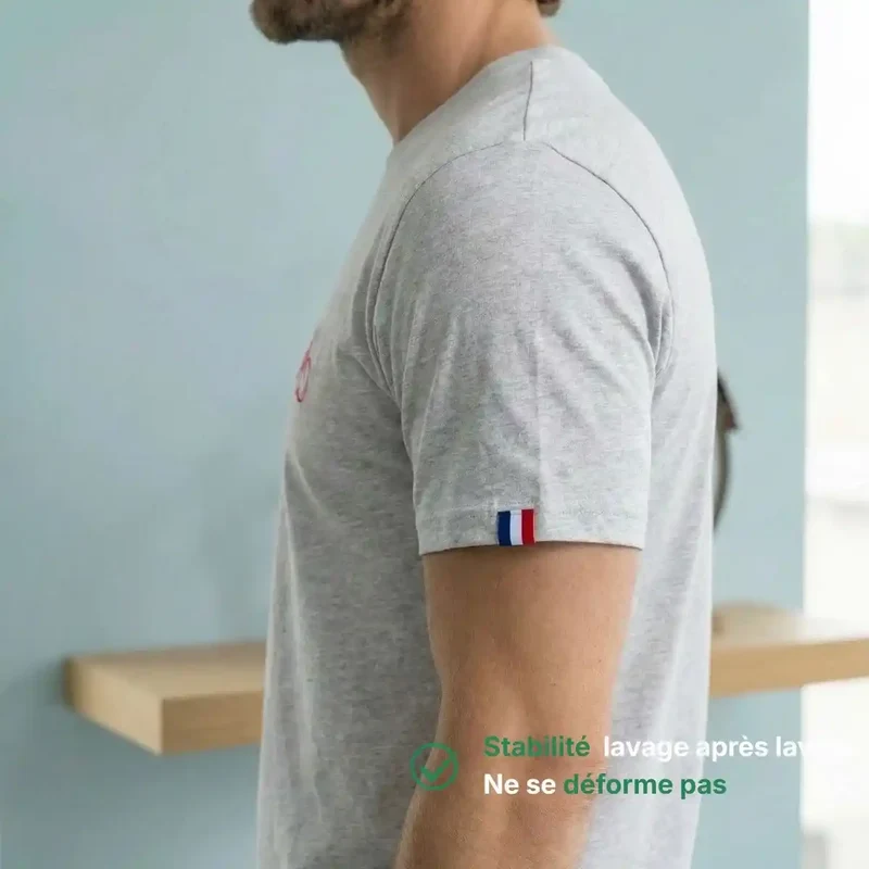 T-shirt Homme gris | Vélo "Donuts"