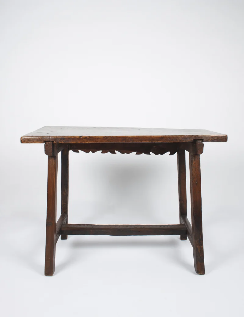 Table console art populaire