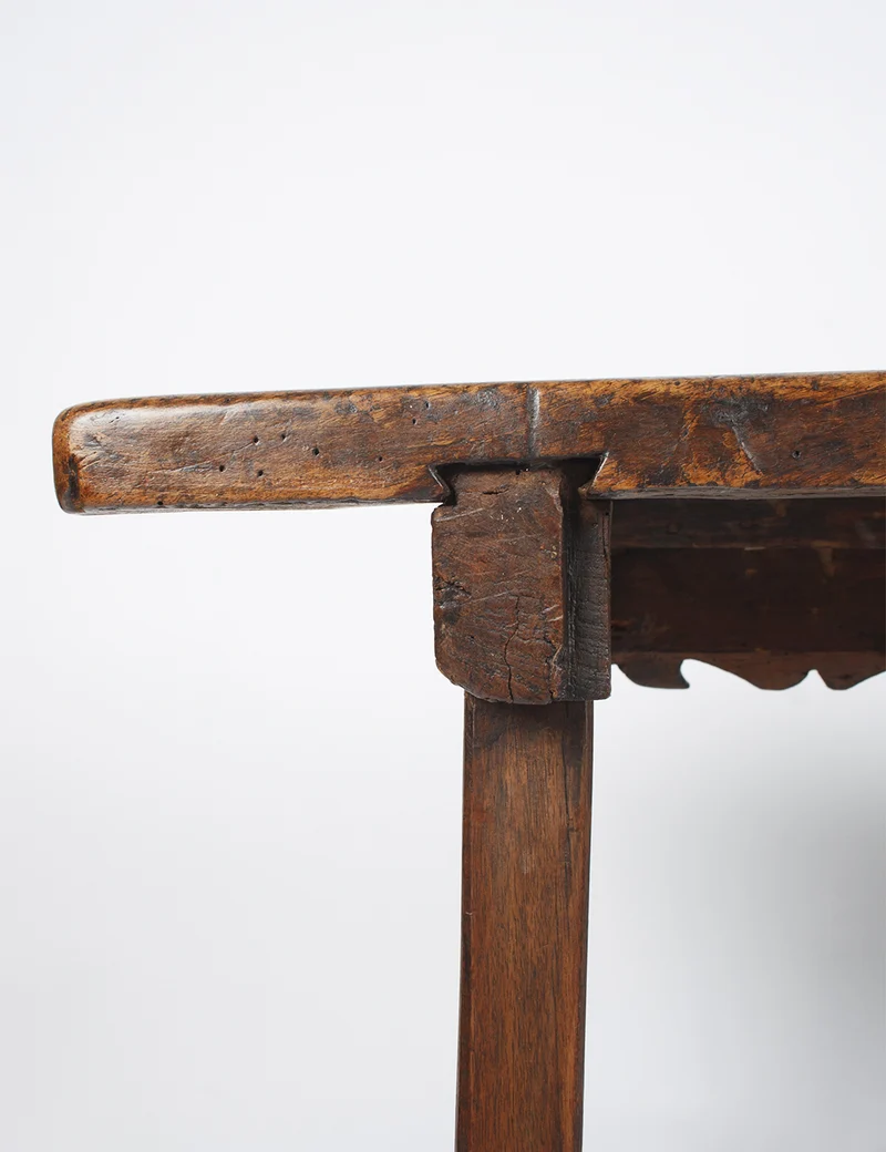 Table console art populaire