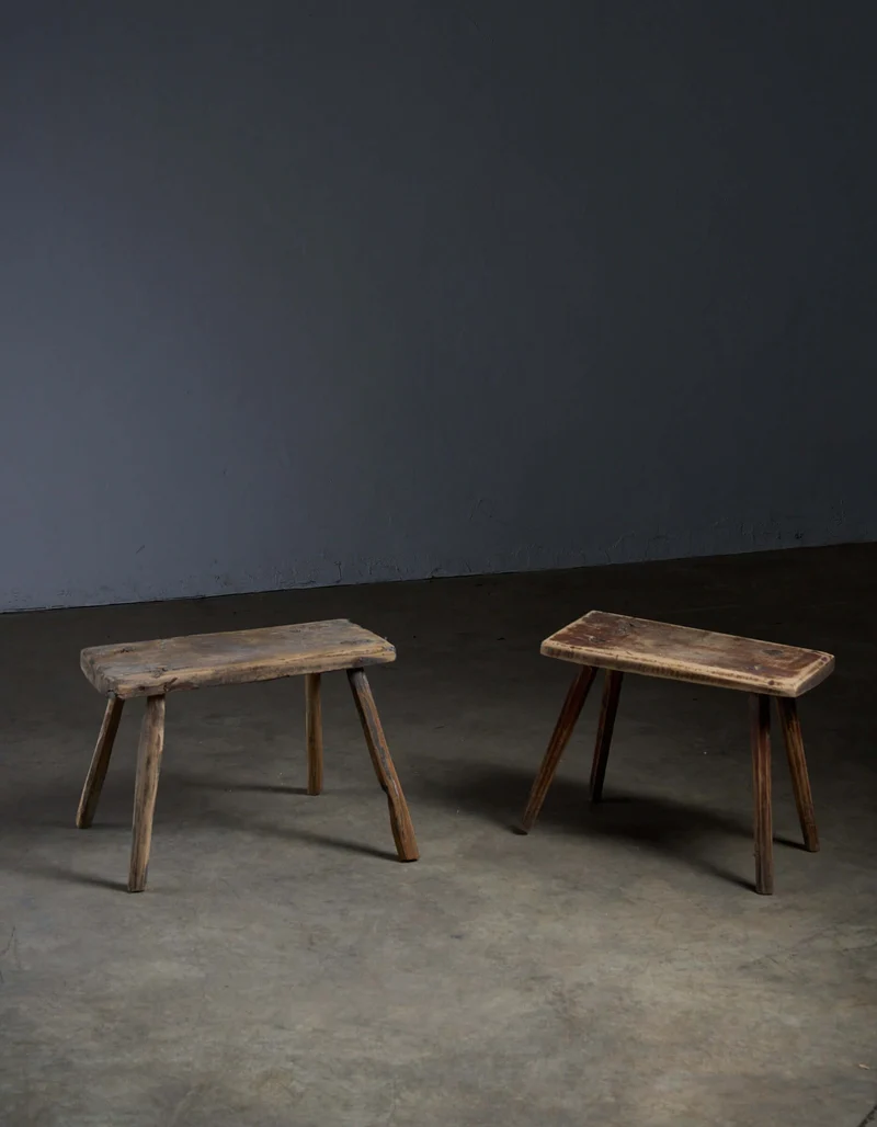 Antique Wooden Stools