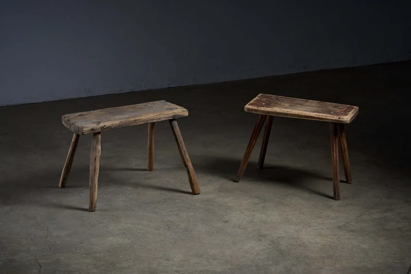 Antique Wooden Stools