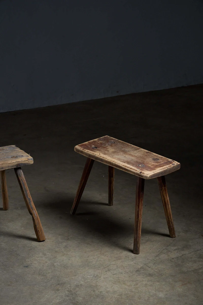 Antique Wooden Stools