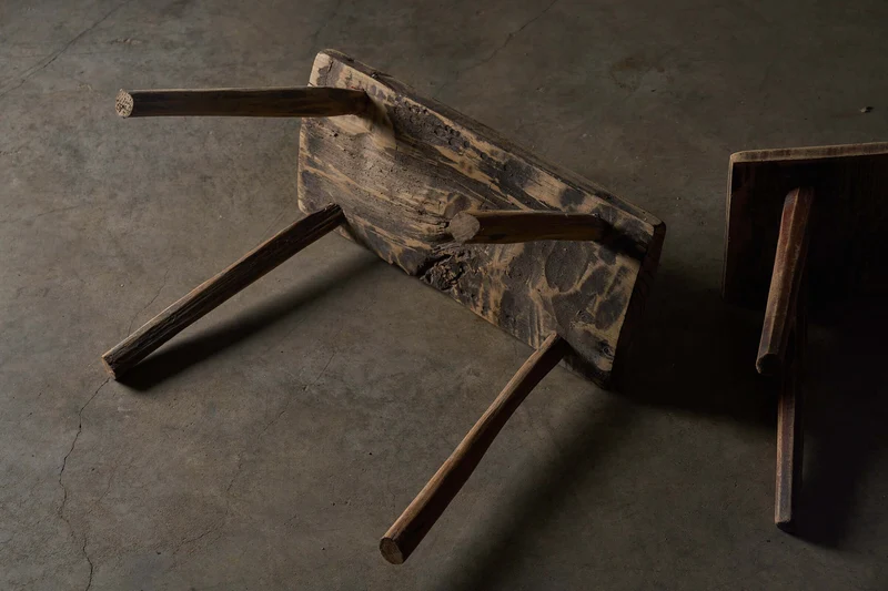 Antique Wooden Stools