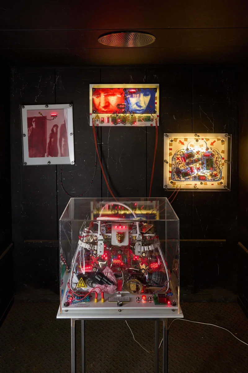 "The Ulrike Meinhof Shopping Bag" Installation by Eduard Van Giel (2017)