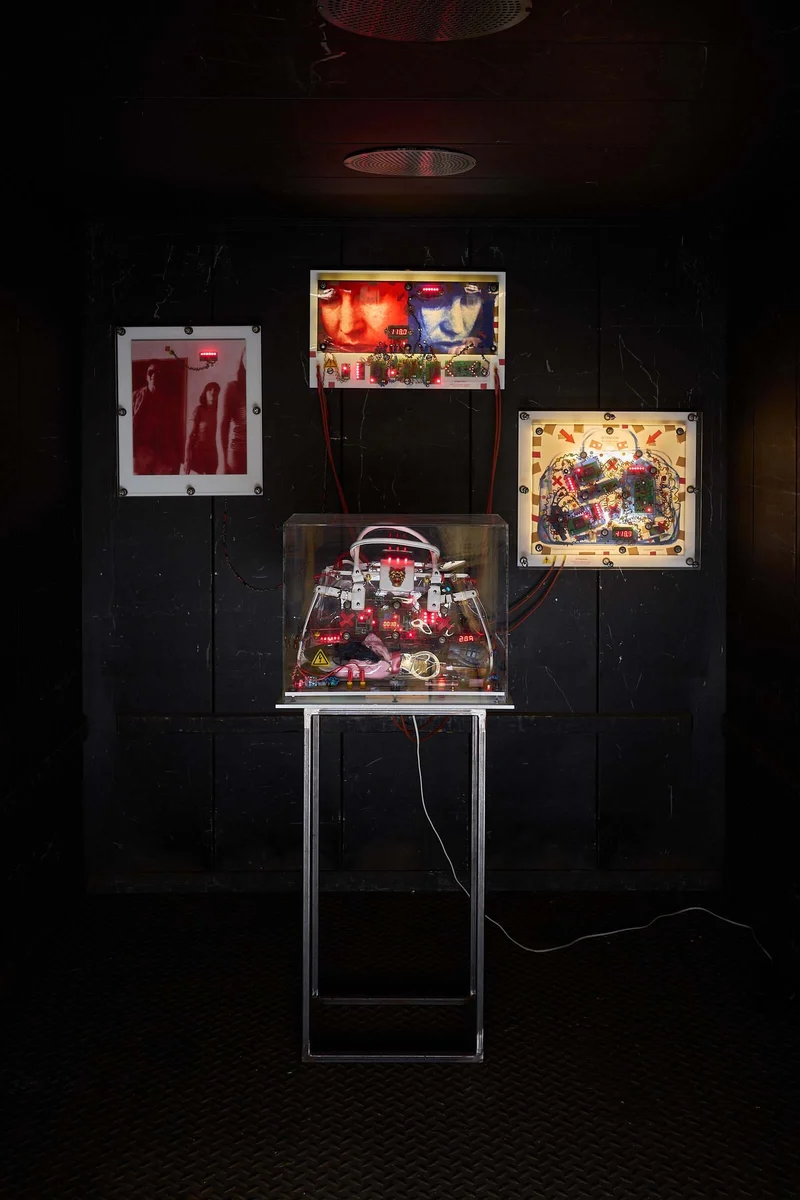 "The Ulrike Meinhof Shopping Bag" Installation by Eduard Van Giel (2017)