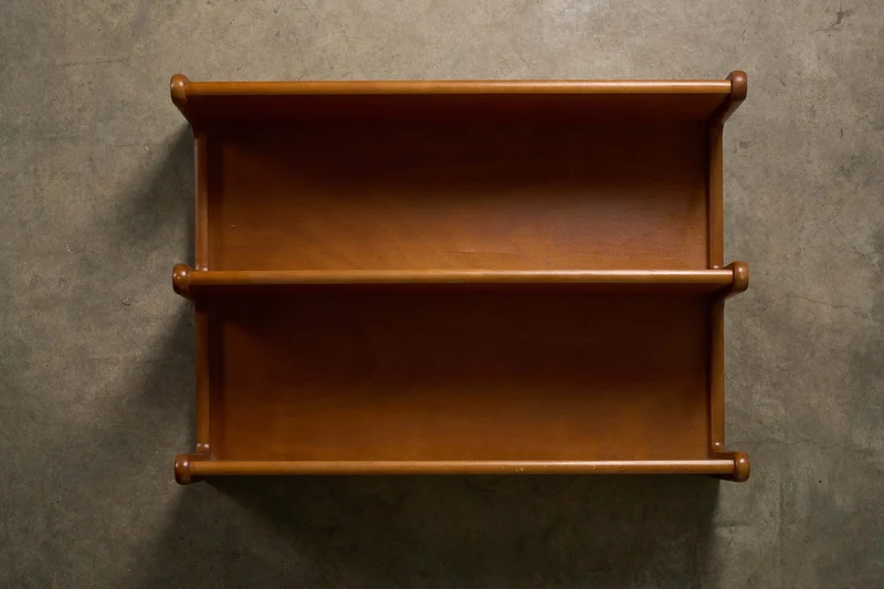 Vintage Dyrlund Teak Wall Shelf