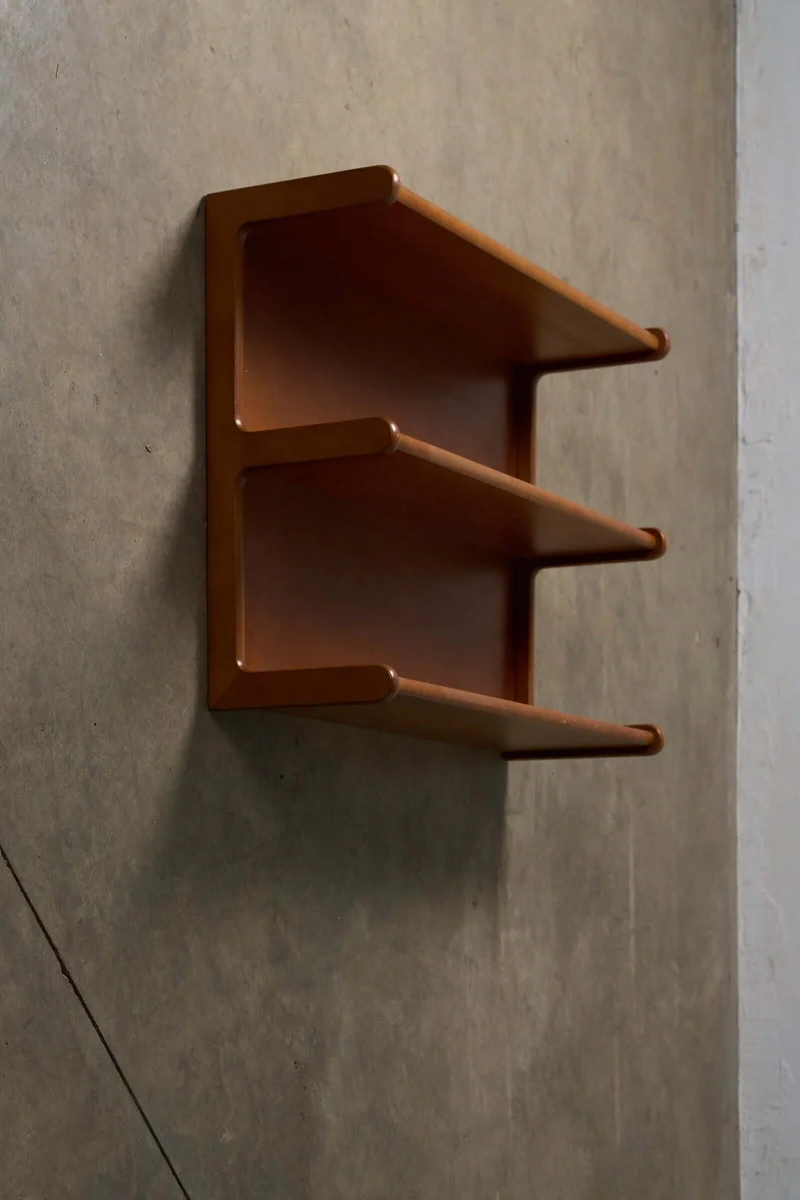 Vintage Dyrlund Teak Wall Shelf