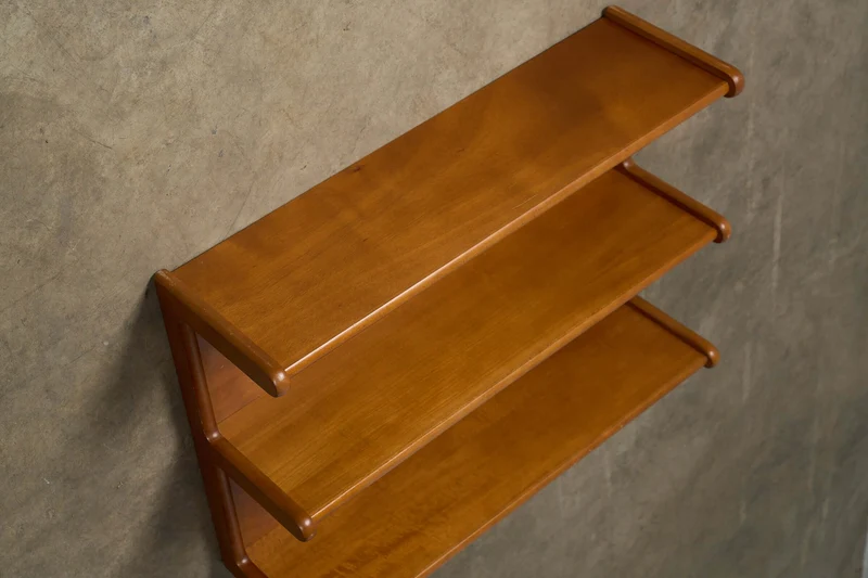 Vintage Dyrlund Teak Wall Shelf