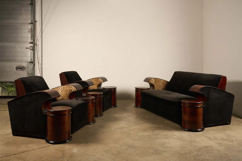 Art Deco Seating Group