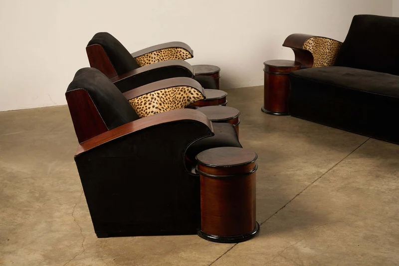 Art Deco Seating Group