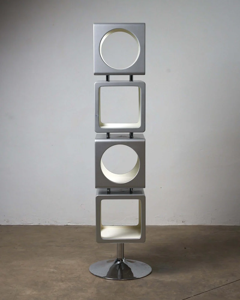 Space Age Modular Display Tower