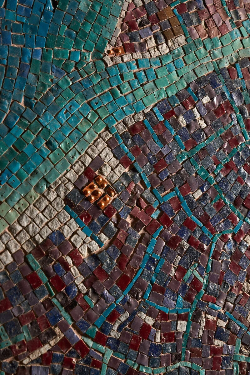 Monumental Late 19th-Century Salviati & Co. Glass Mosaic Map of Venice