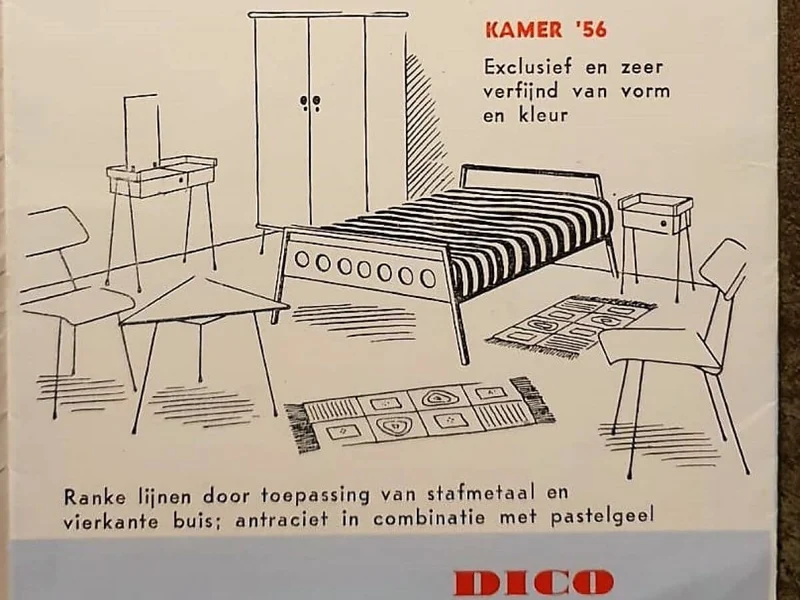 Rob Parry & Emile Truijen 'Kamer 56' Bed for Dico Dico