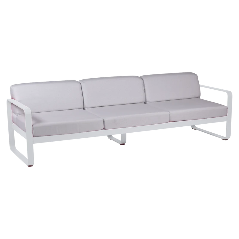 Fermob Bellevie Sofa 3-Seater with Premium Cushions