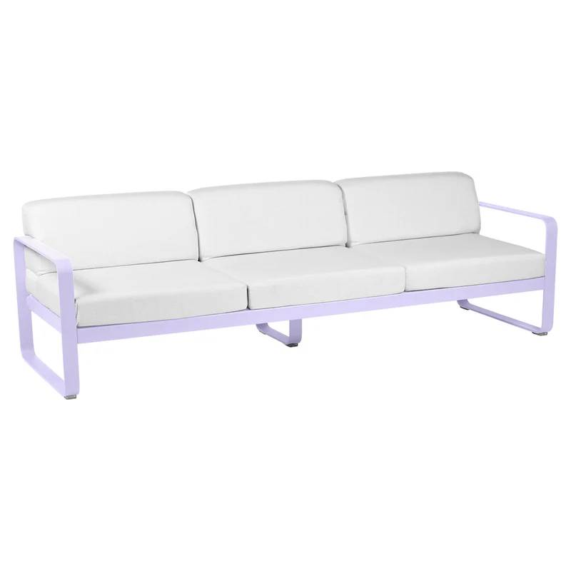Fermob Bellevie Sofa 3-Seater with Premium Cushions