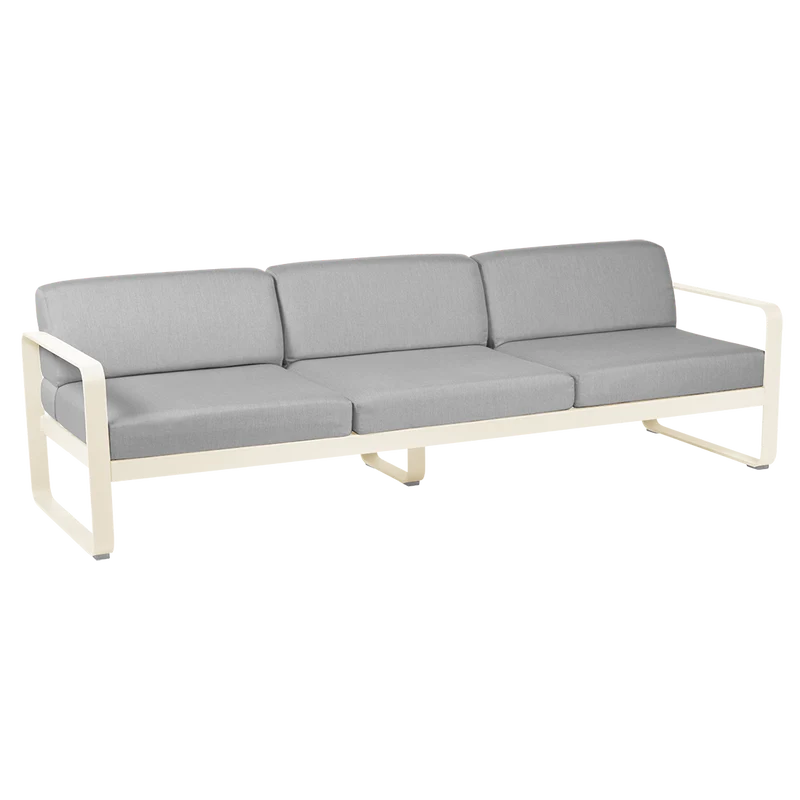 Fermob Bellevie Sofa 3-Seater with Premium Cushions