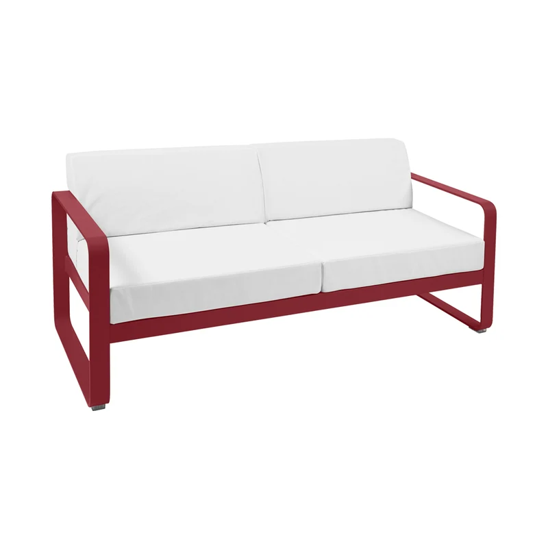 Fermob Bellevie Sofa 2-Seater with Premium Cushions