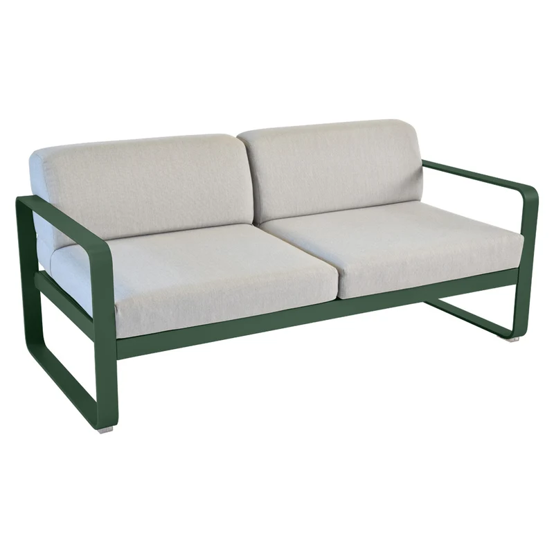 Fermob Bellevie Sofa 2-Seater with Premium Cushions