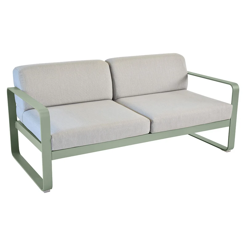 Fermob Bellevie Sofa 2-Seater with Premium Cushions